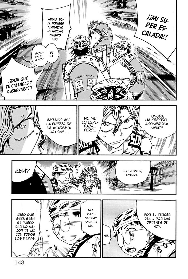 Yowamushi Pedal Capitulo 465: Sakamichi a máxima velocidad página 18