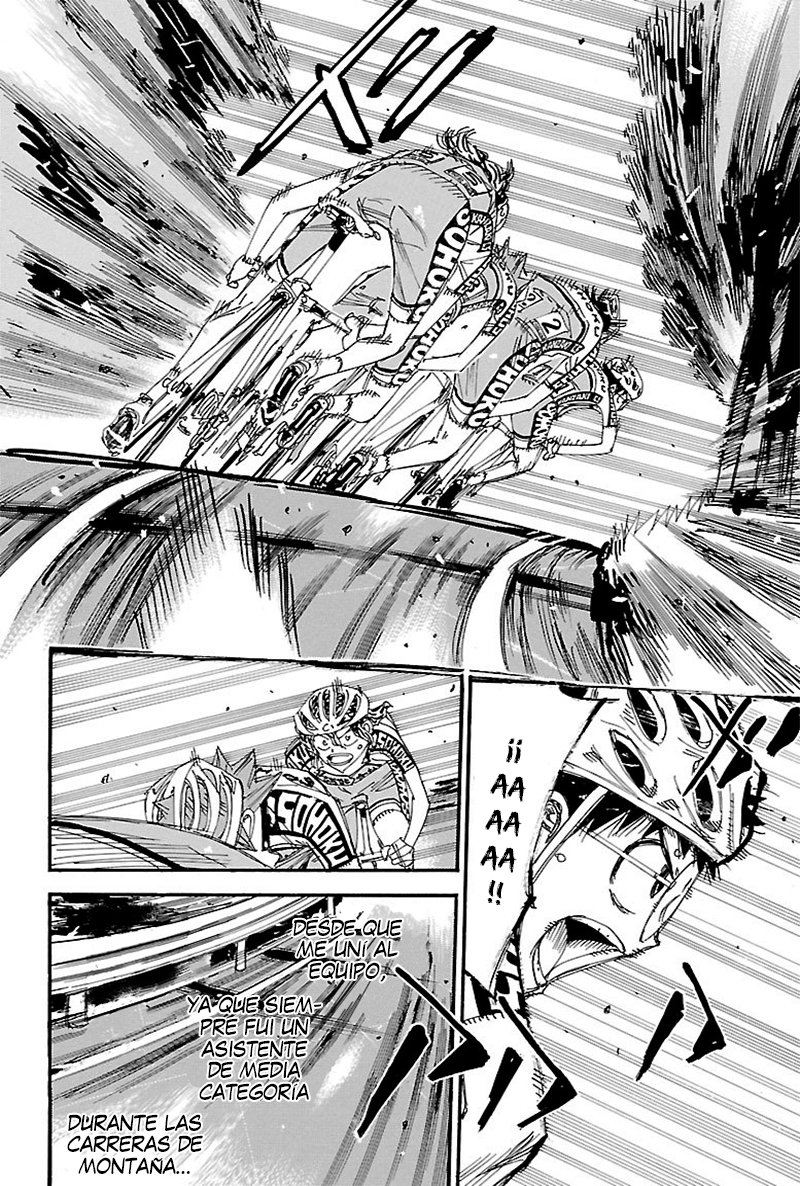 Yowamushi Pedal Capitulo 465: Sakamichi a máxima velocidad página 5