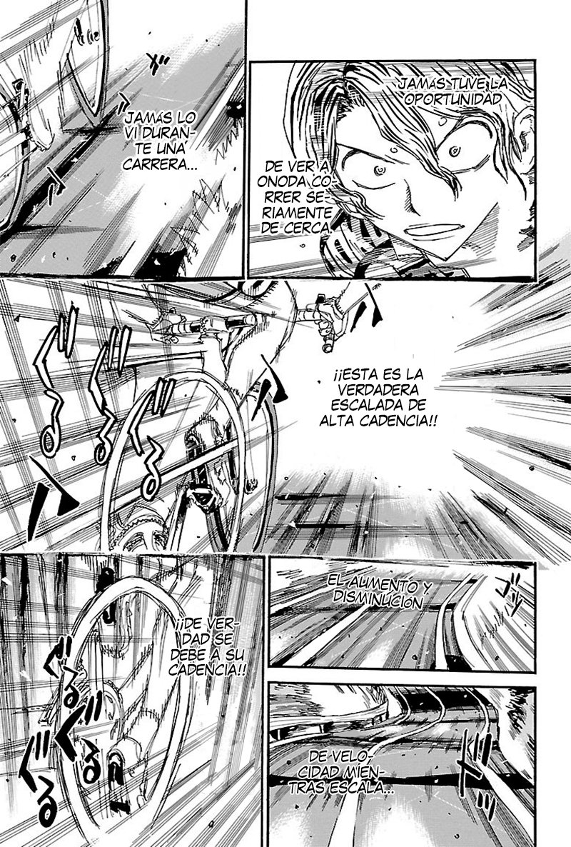 Yowamushi Pedal Capitulo 465: Sakamichi a máxima velocidad página 6
