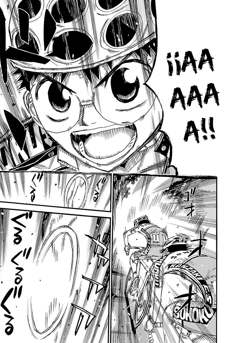 Yowamushi Pedal Capitulo 465: Sakamichi a máxima velocidad página 8