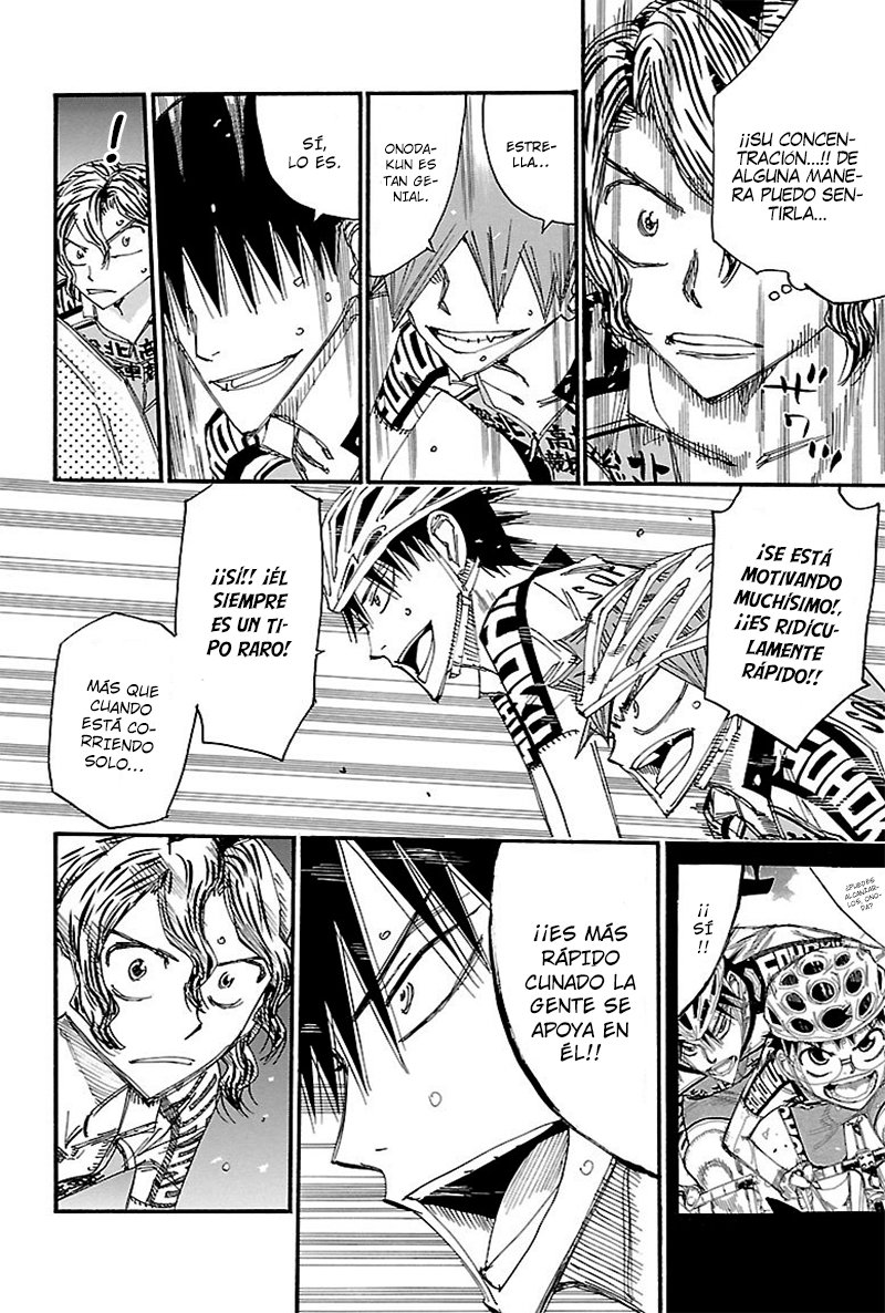 Yowamushi Pedal Capitulo 465: Sakamichi a máxima velocidad página 9