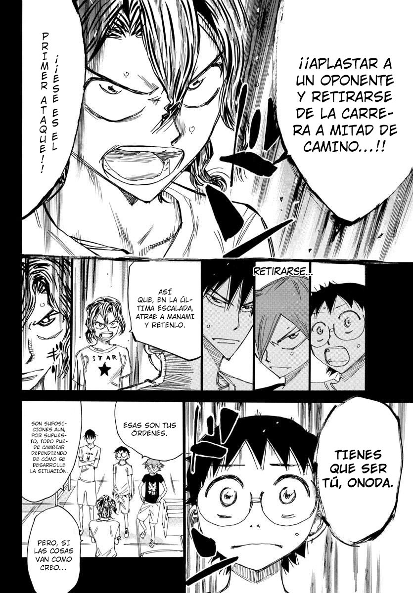 Yowamushi Pedal Capitulo 466: Las órdenes de Teshima página 13