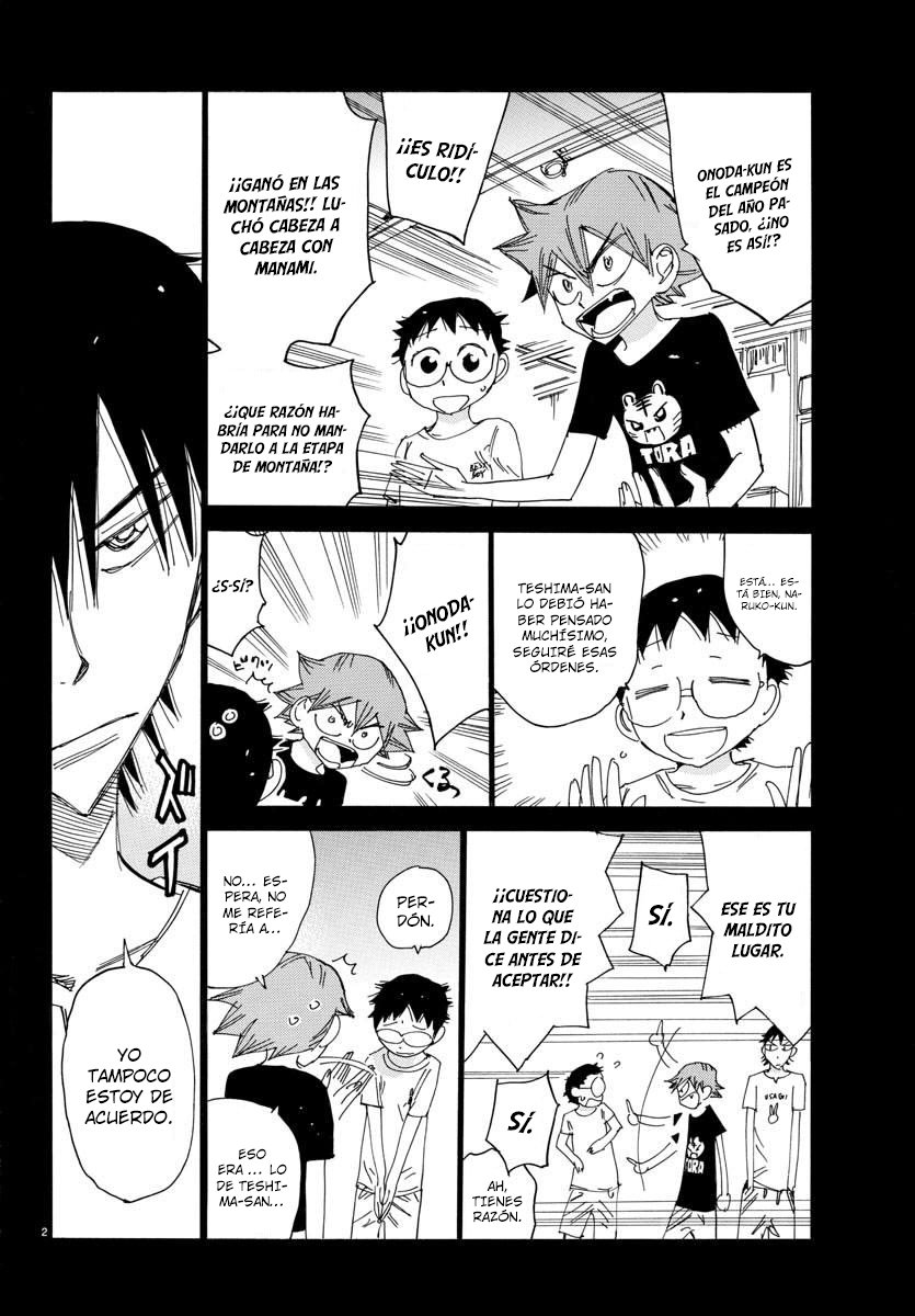 Yowamushi Pedal Capitulo 466: Las órdenes de Teshima página 4