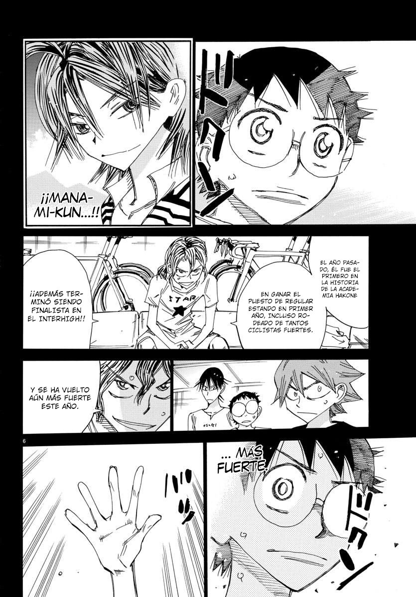 Yowamushi Pedal Capitulo 466: Las órdenes de Teshima página 7