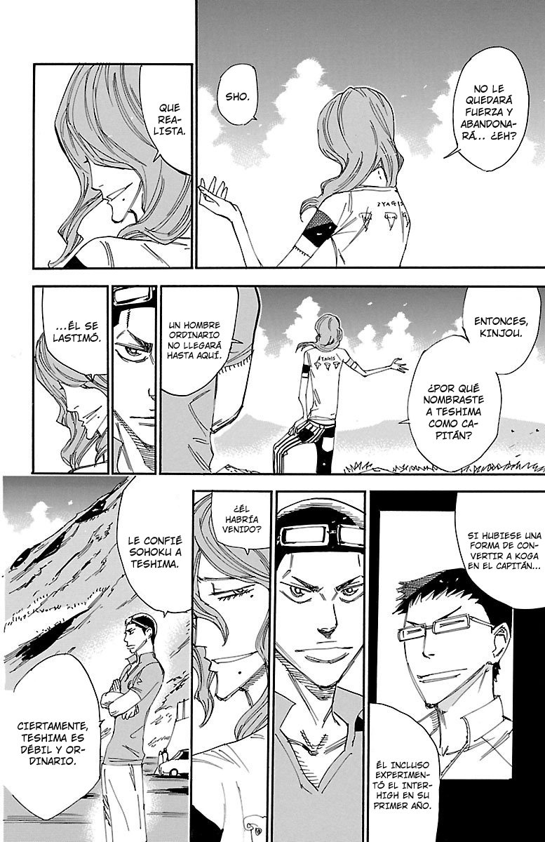 Yowamushi Pedal Capitulo 467: La bandera de Sohoku página 11