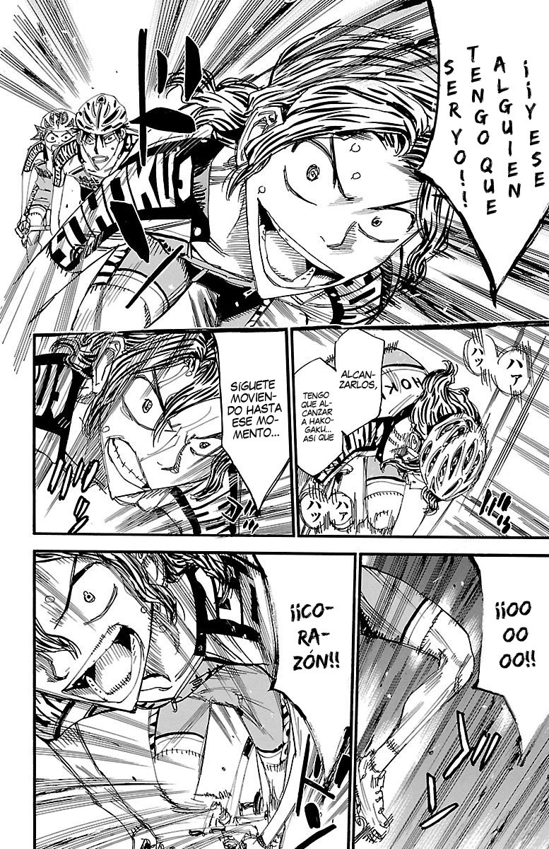 Yowamushi Pedal Capitulo 467: La bandera de Sohoku página 19