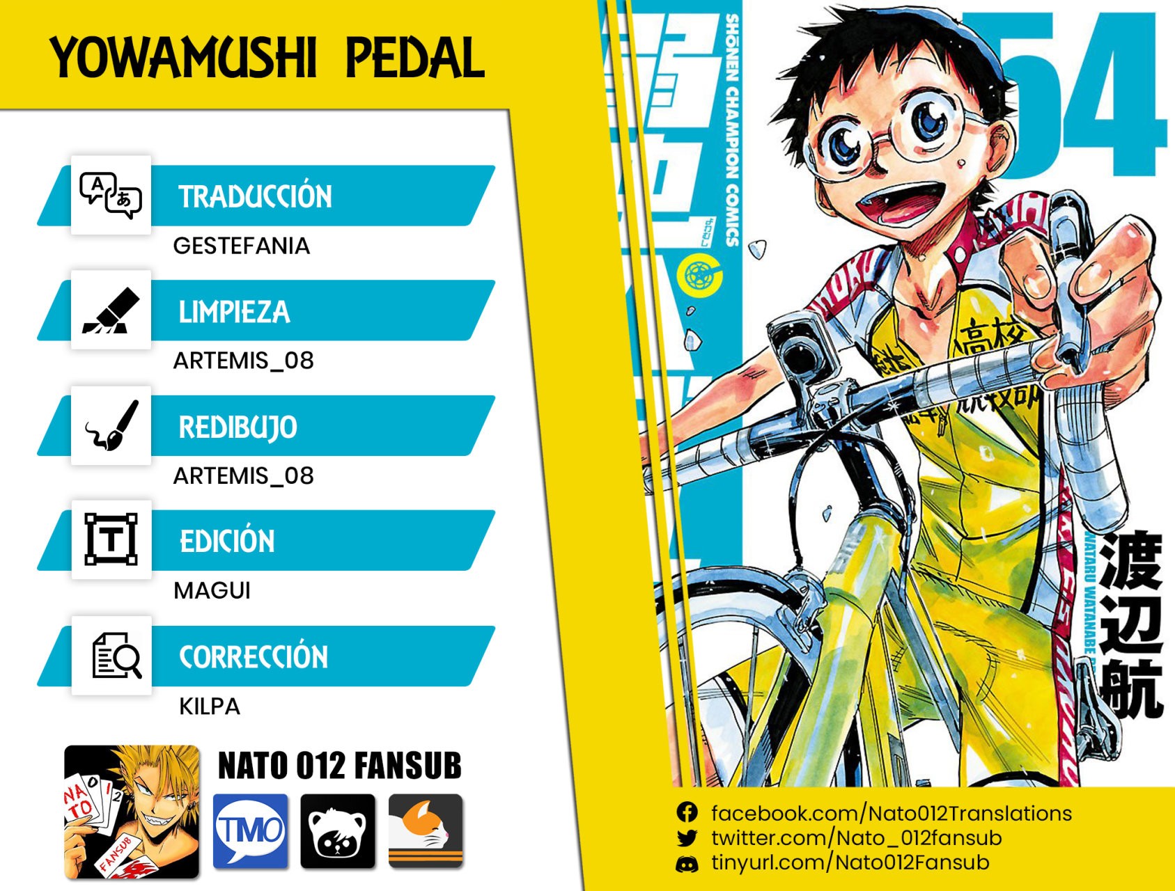 Yowamushi Pedal Capitulo 467: La bandera de Sohoku página 2