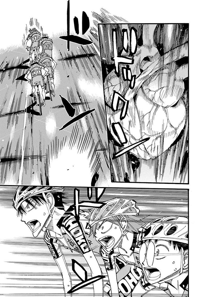 Yowamushi Pedal Capitulo 467: La bandera de Sohoku página 20