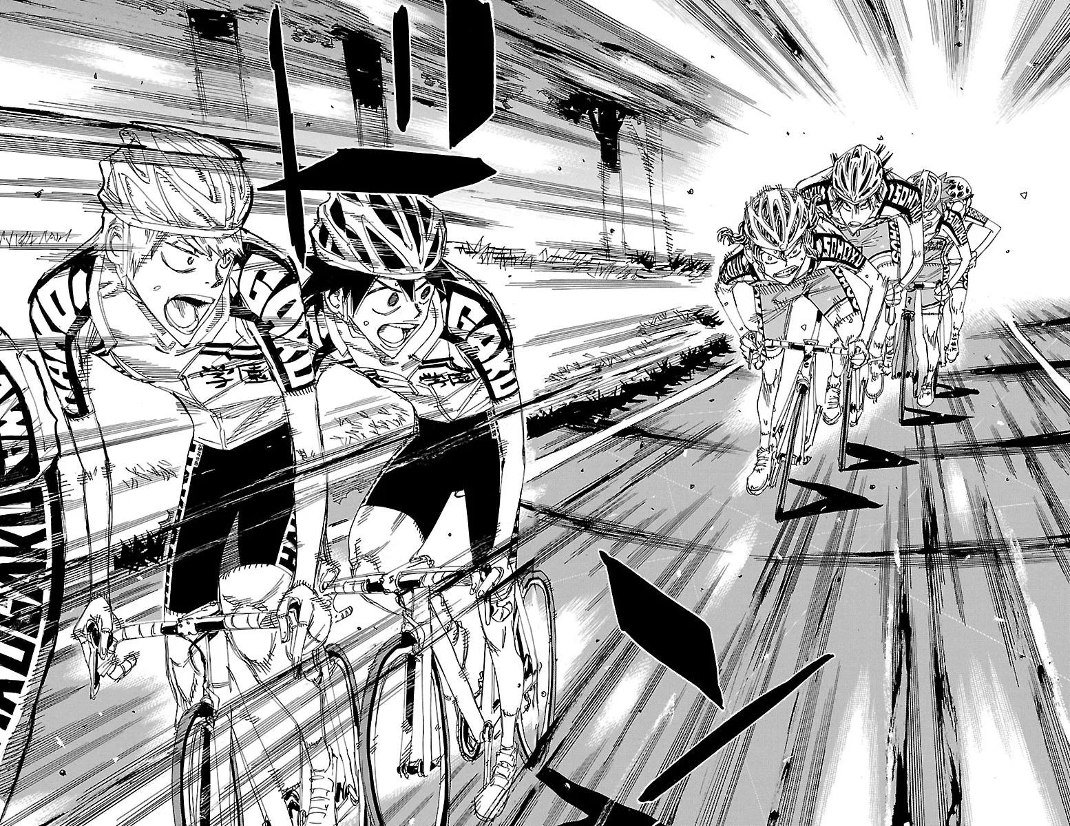 Yowamushi Pedal Capitulo 467: La bandera de Sohoku página 21