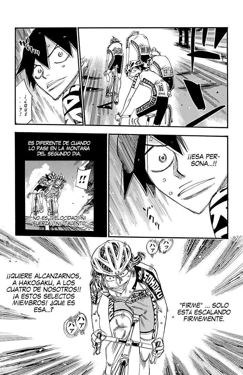 Yowamushi Pedal Capitulo 467: La bandera de Sohoku página 23