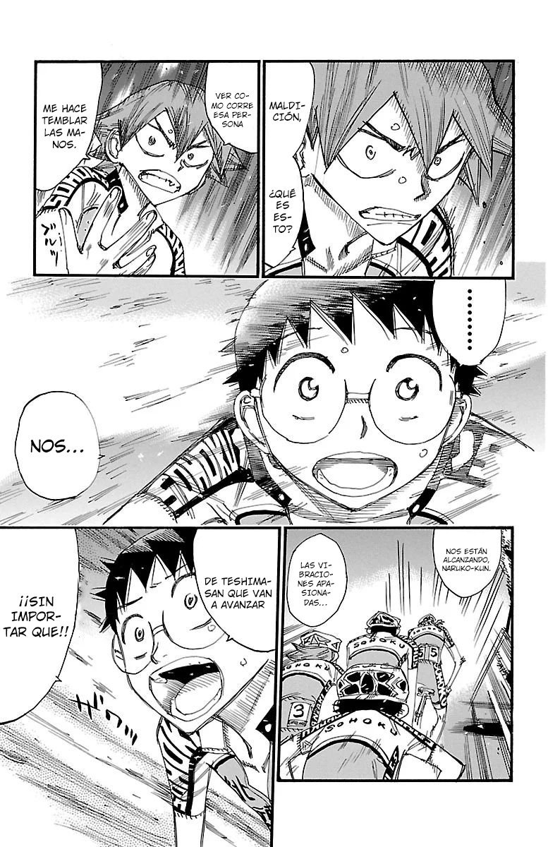 Yowamushi Pedal Capitulo 467: La bandera de Sohoku página 25