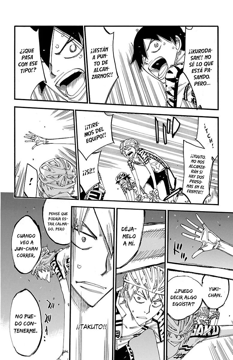 Yowamushi Pedal Capitulo 467: La bandera de Sohoku página 26