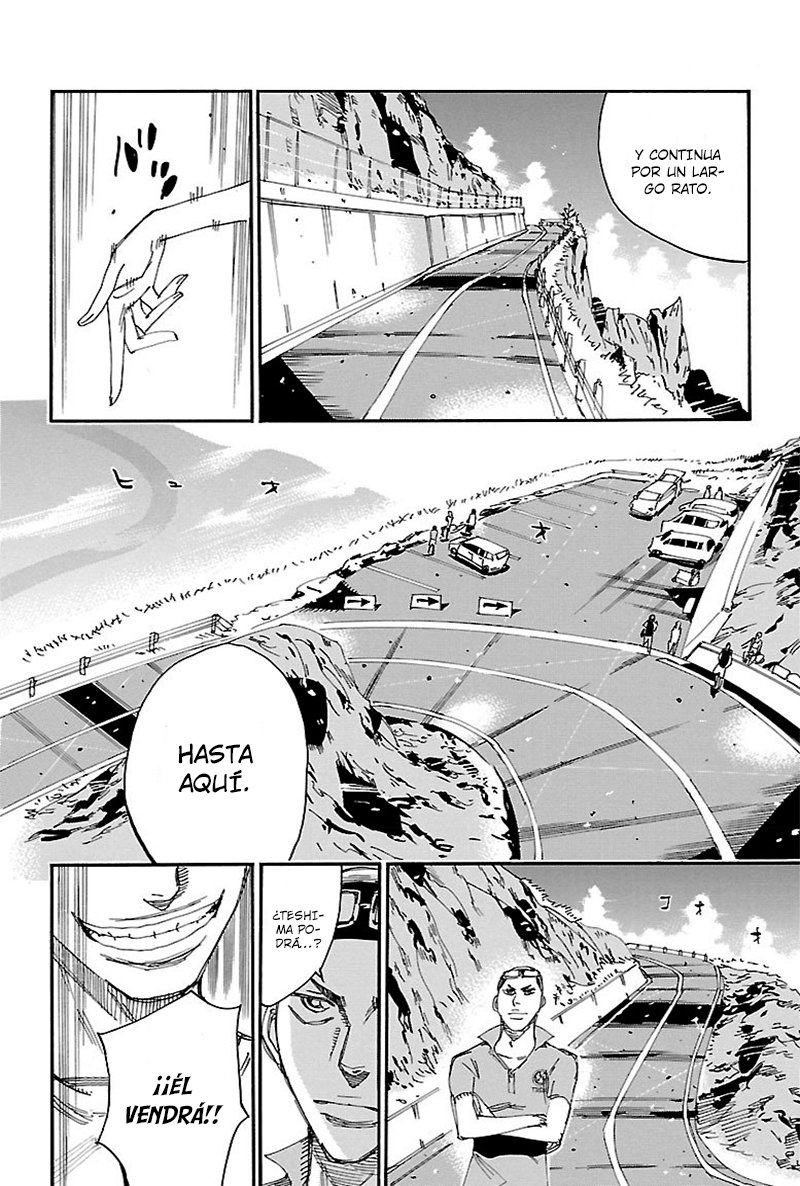 Yowamushi Pedal Capitulo 467: La bandera de Sohoku página 9