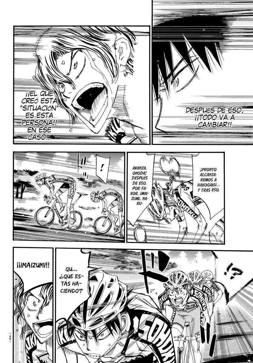 Yowamushi Pedal Capitulo 468: Alcanzando las vibraciones página 14