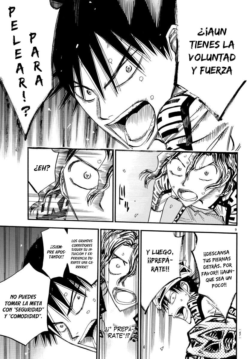 Yowamushi Pedal Capitulo 468: Alcanzando las vibraciones página 15
