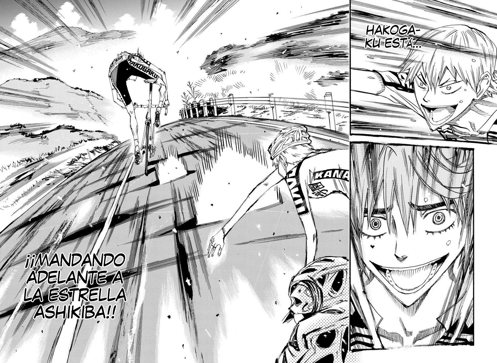Yowamushi Pedal Capitulo 468: Alcanzando las vibraciones página 18