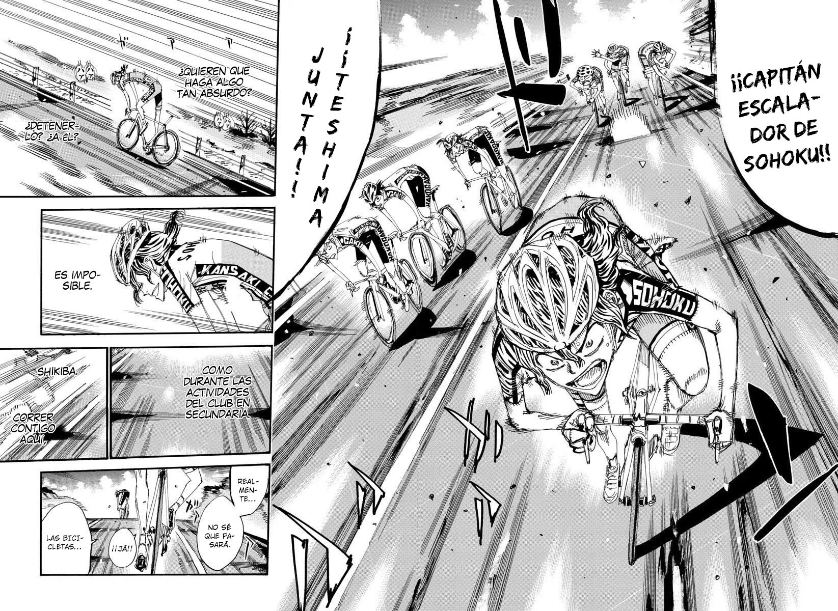 Yowamushi Pedal Capitulo 468: Alcanzando las vibraciones página 21