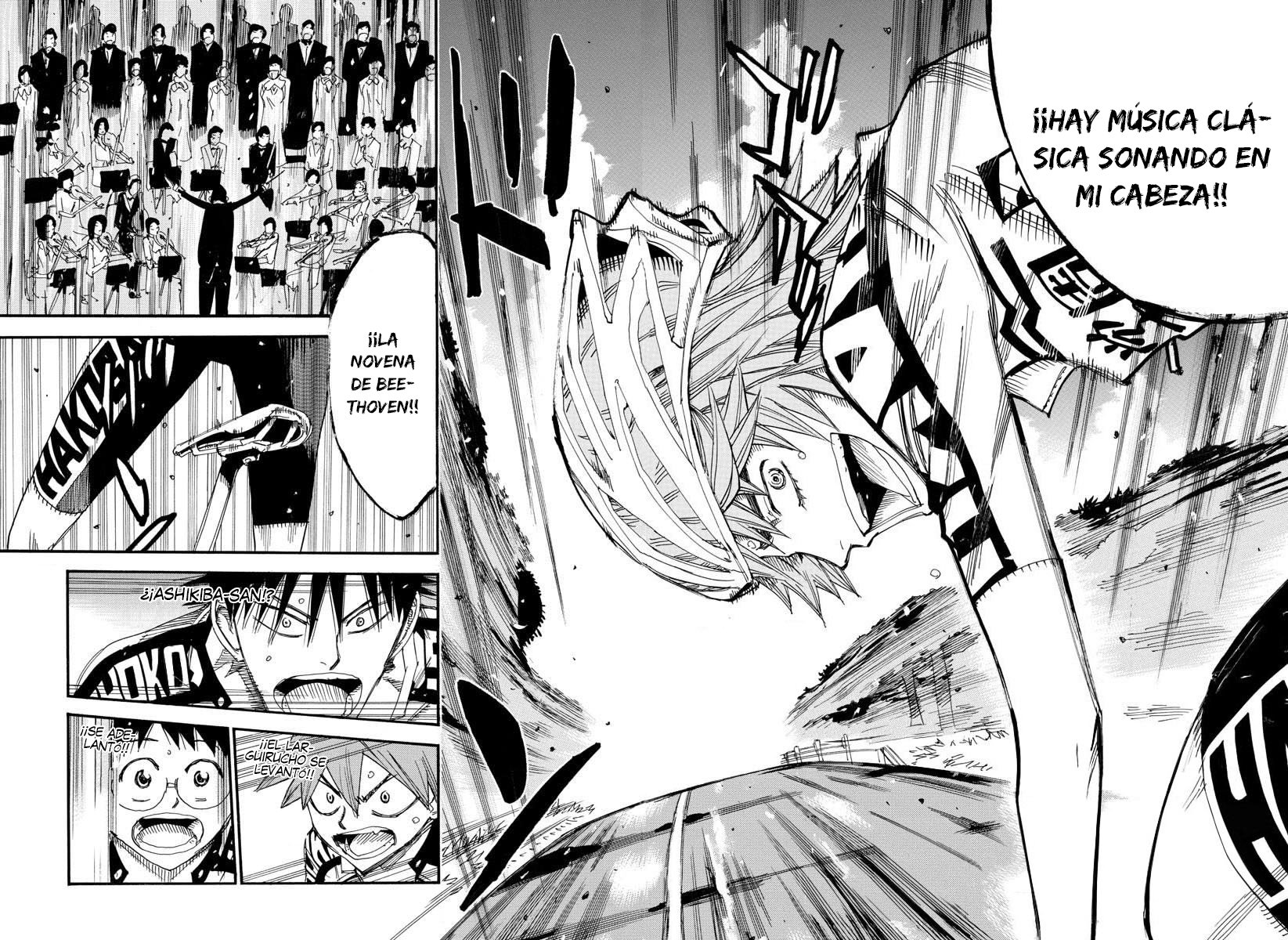 Yowamushi Pedal Capitulo 468: Alcanzando las vibraciones página 9