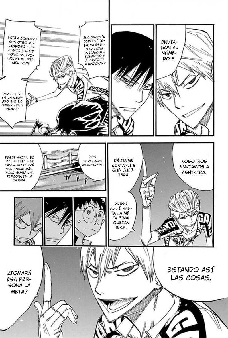 Yowamushi Pedal Capitulo 469: Las dos personas en la cabeza página 10
