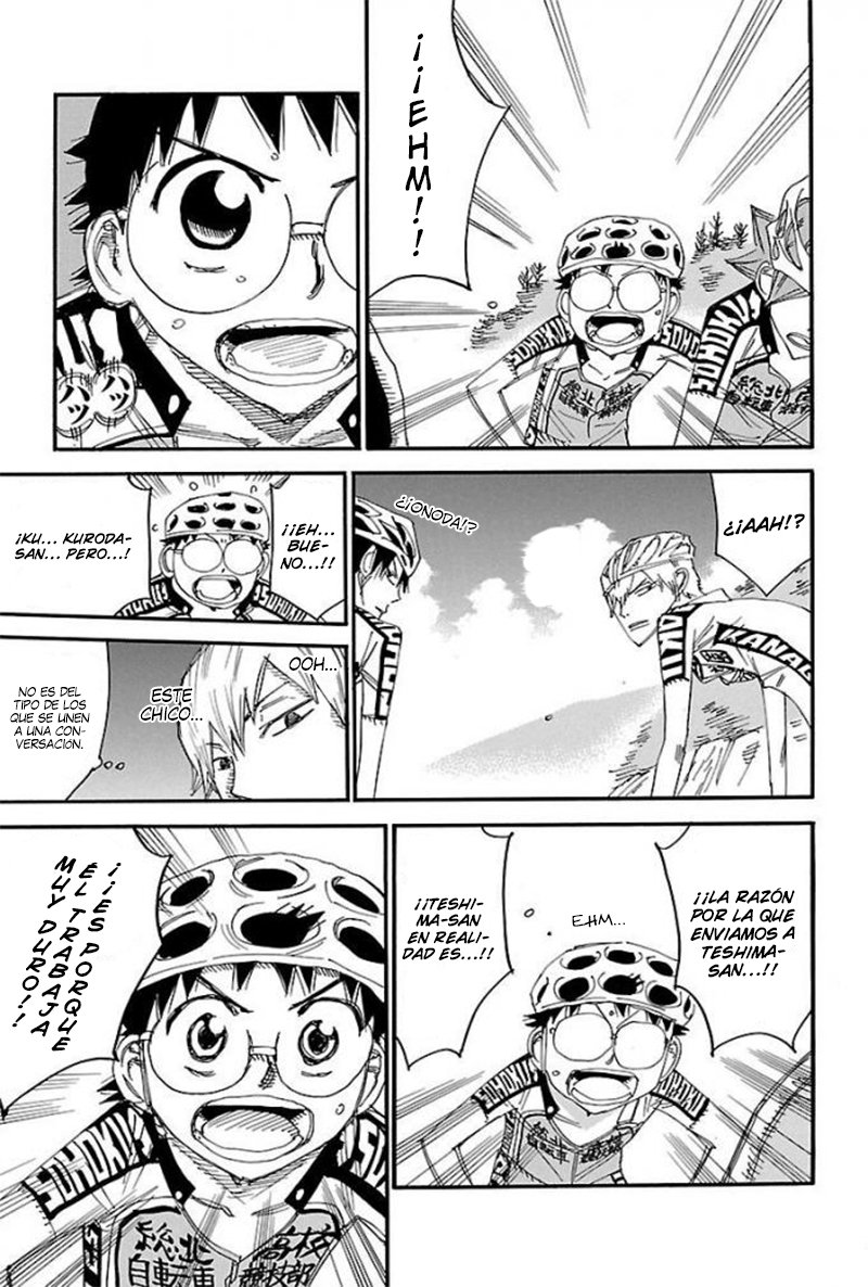 Yowamushi Pedal Capitulo 469: Las dos personas en la cabeza página 12