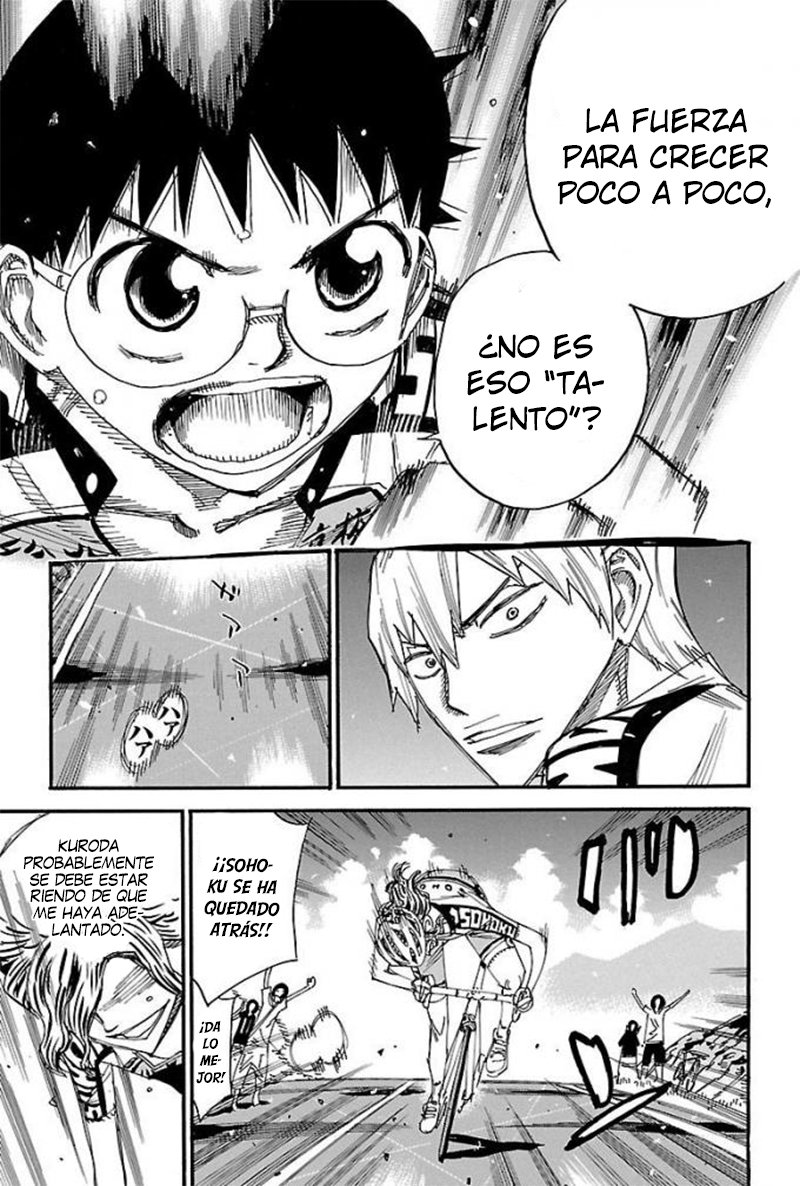 Yowamushi Pedal Capitulo 469: Las dos personas en la cabeza página 14