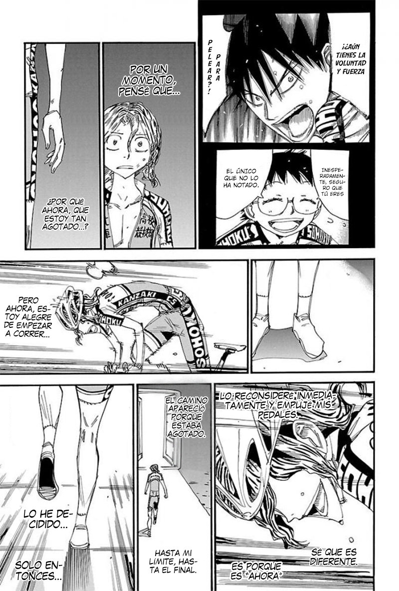 Yowamushi Pedal Capitulo 469: Las dos personas en la cabeza página 16