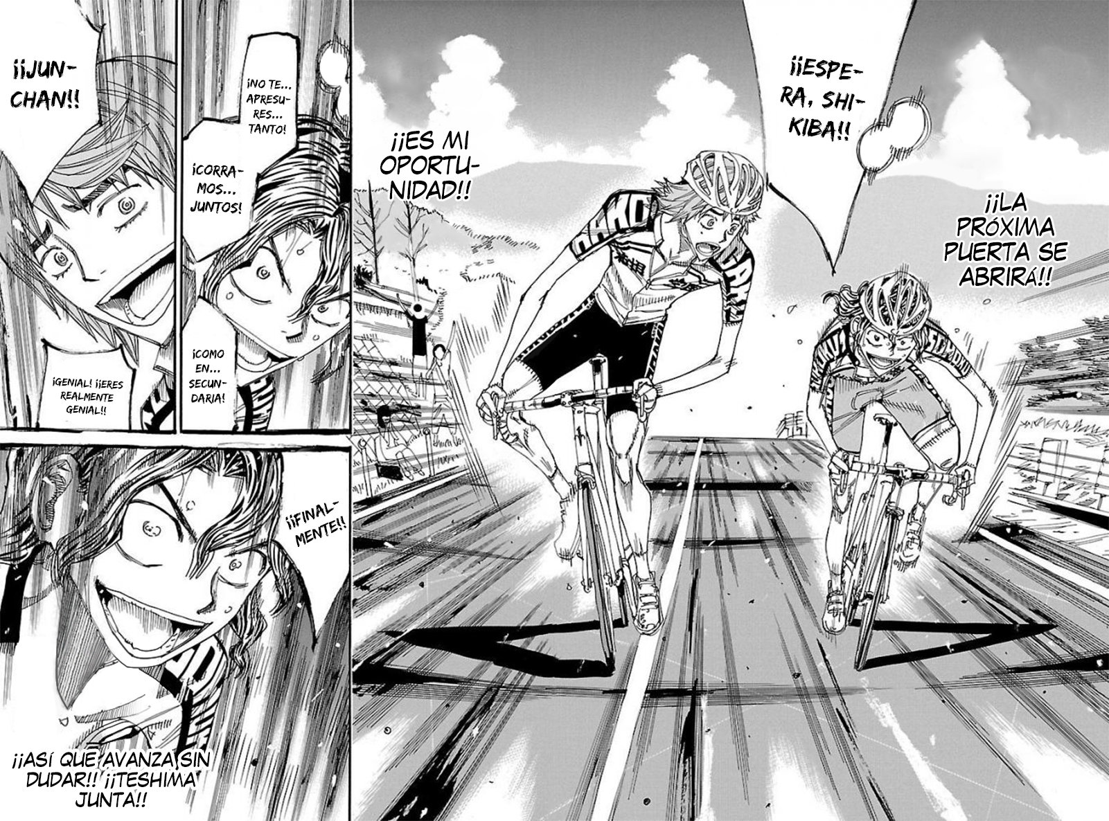 Yowamushi Pedal Capitulo 469: Las dos personas en la cabeza página 17