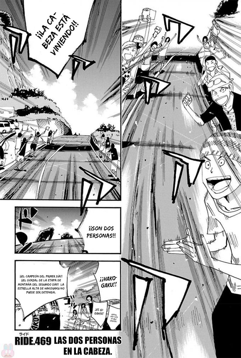Yowamushi Pedal Capitulo 469: Las dos personas en la cabeza página 2