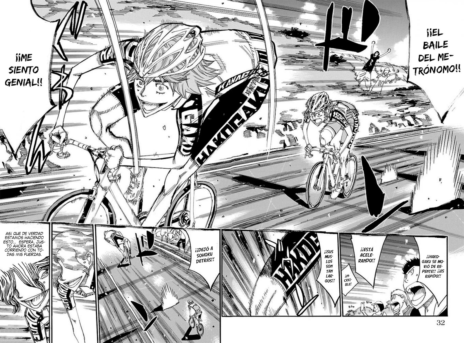 Yowamushi Pedal Capitulo 469: Las dos personas en la cabeza página 6