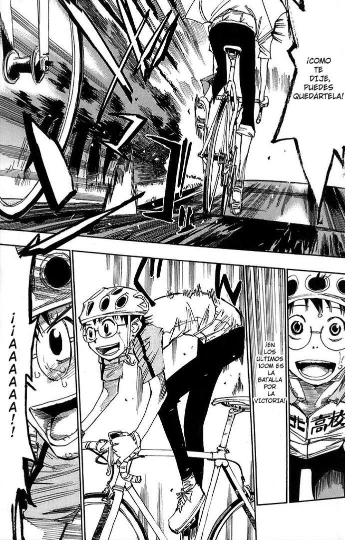 Yowamushi Pedal Capitulo 47: Sangaku y Sakamichi página 16