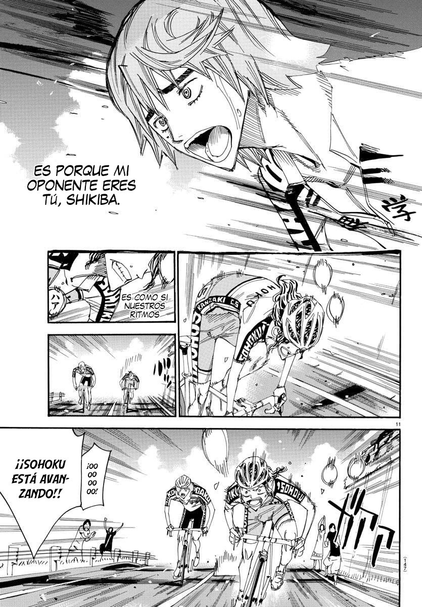 Yowamushi Pedal Capitulo 470: La estrella de la secundaria Minami página 10