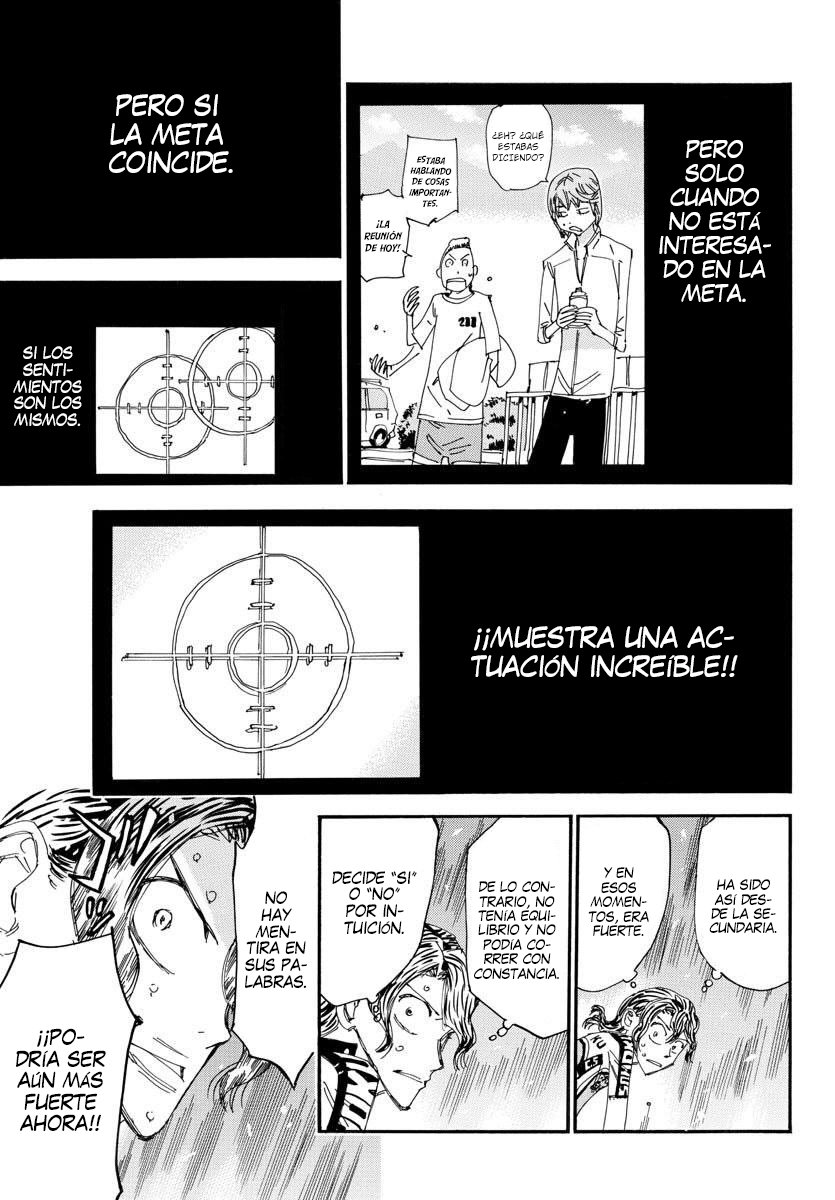 Yowamushi Pedal Capitulo 470: La estrella de la secundaria Minami página 14