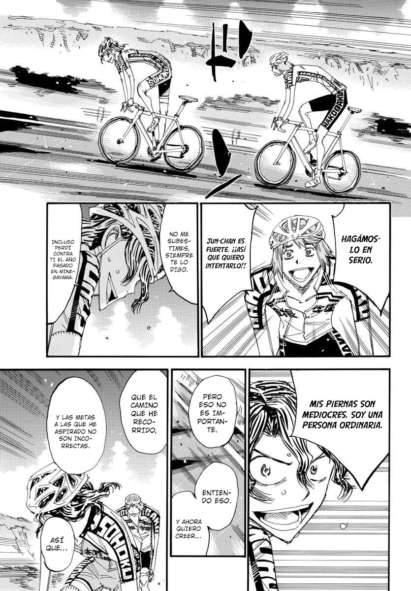 Yowamushi Pedal Capitulo 470: La estrella de la secundaria Minami página 16