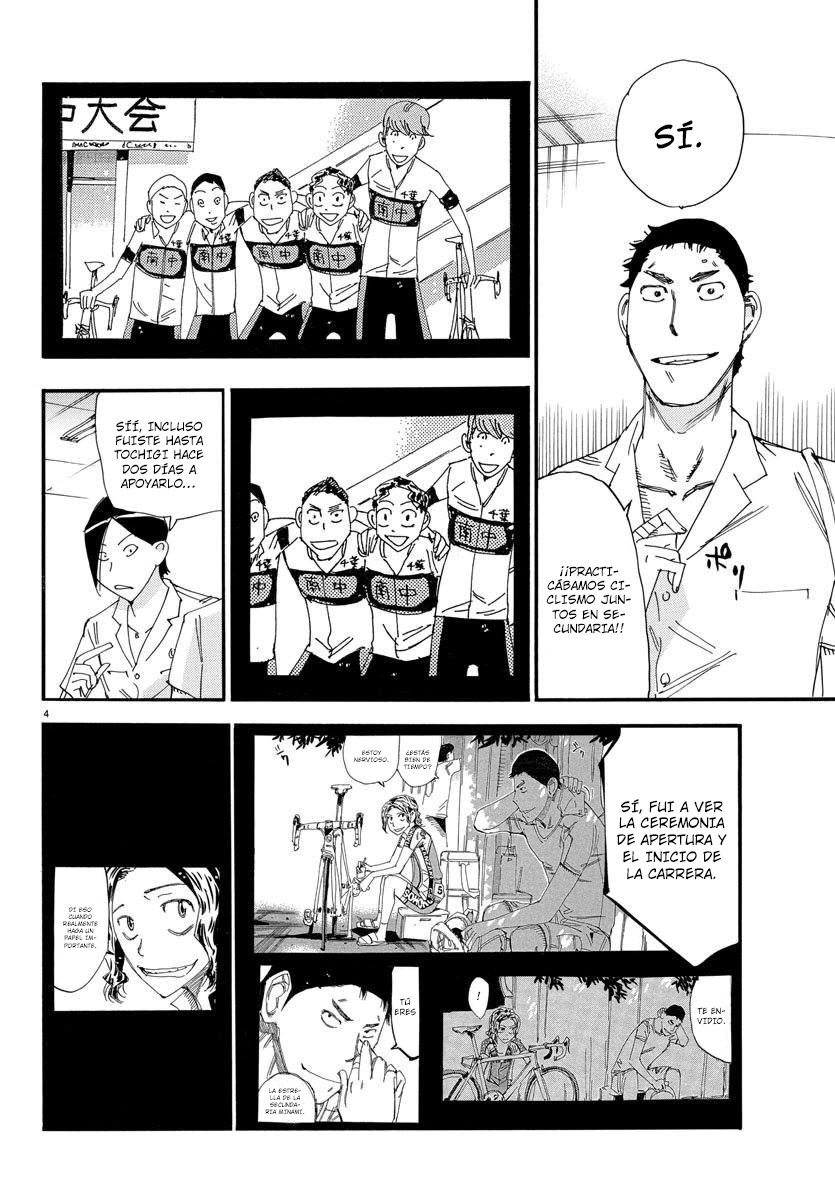Yowamushi Pedal Capitulo 470: La estrella de la secundaria Minami página 4