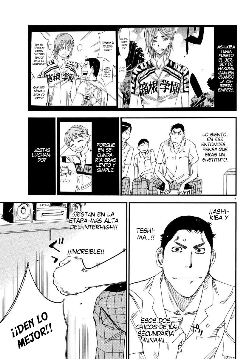 Yowamushi Pedal Capitulo 470: La estrella de la secundaria Minami página 7