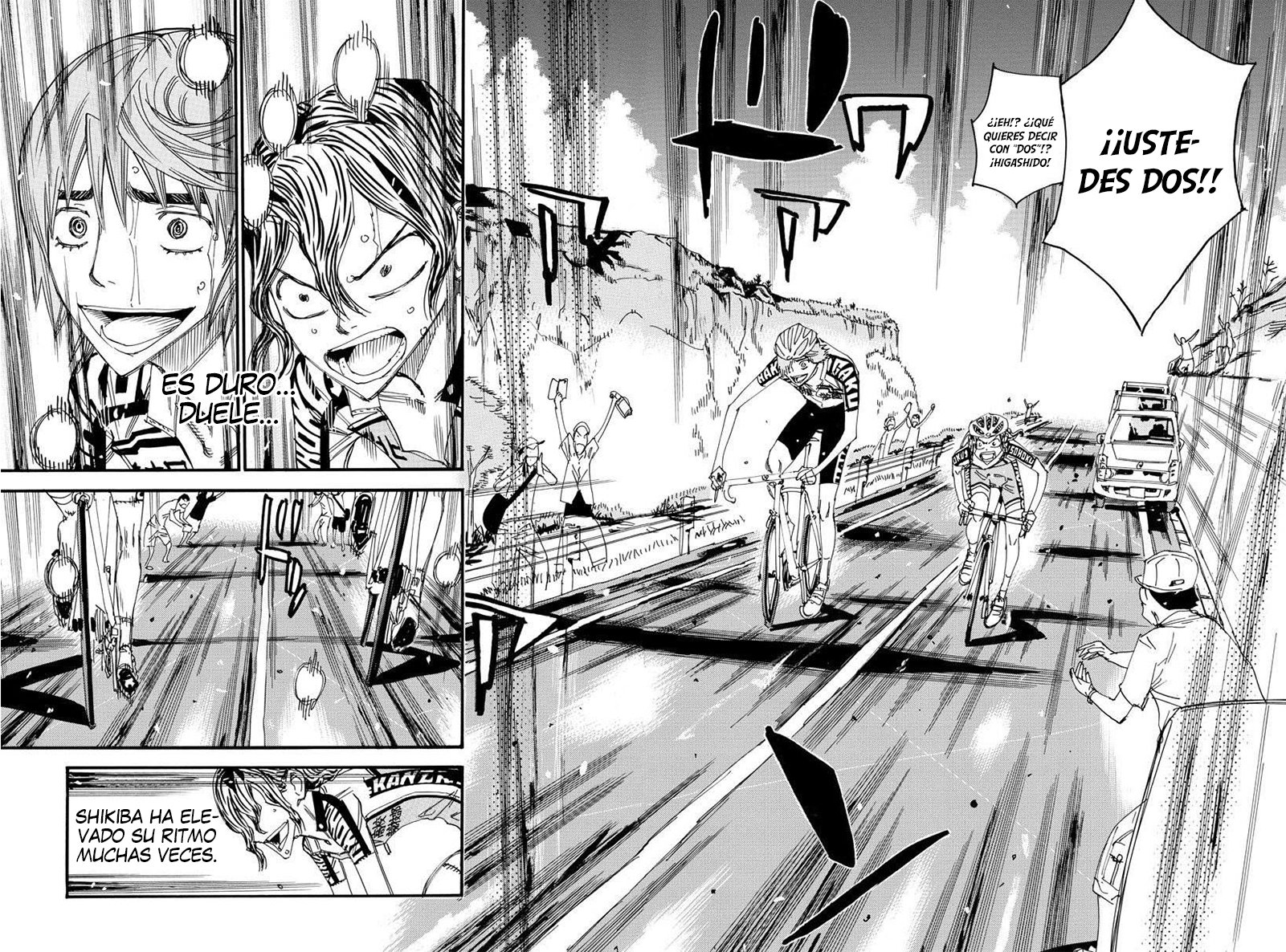 Yowamushi Pedal Capitulo 470: La estrella de la secundaria Minami página 8
