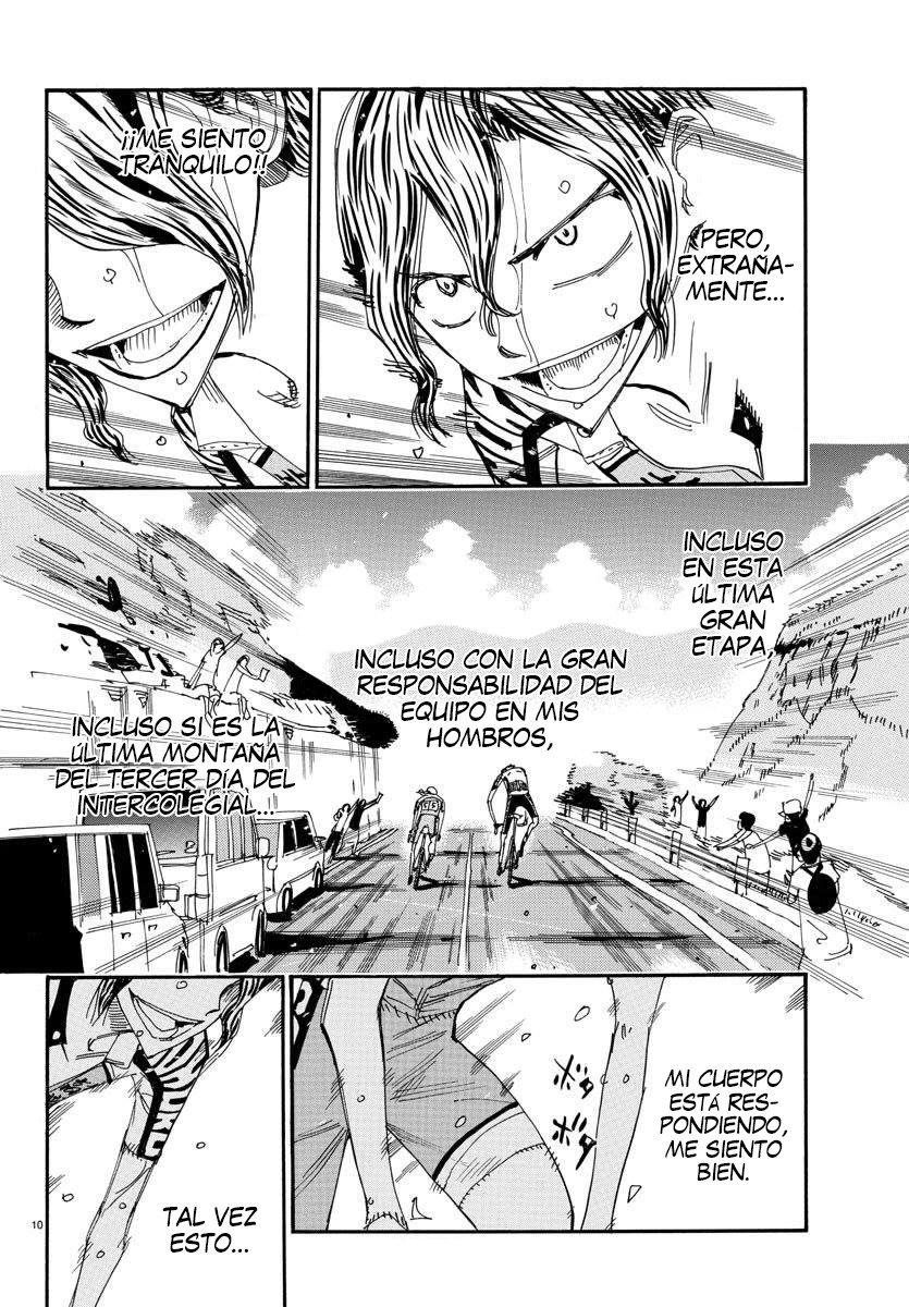 Yowamushi Pedal Capitulo 470: La estrella de la secundaria Minami página 9
