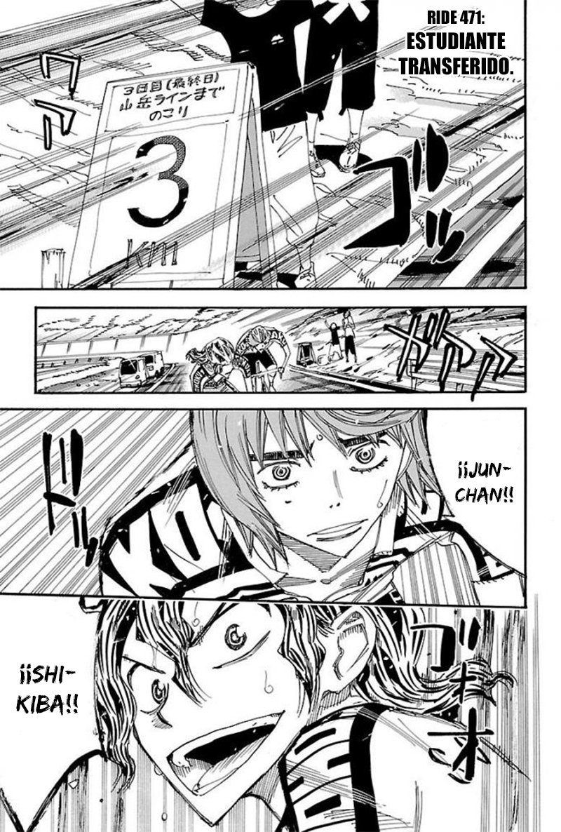 Yowamushi Pedal Capitulo 471: Estudiante transferido página 6