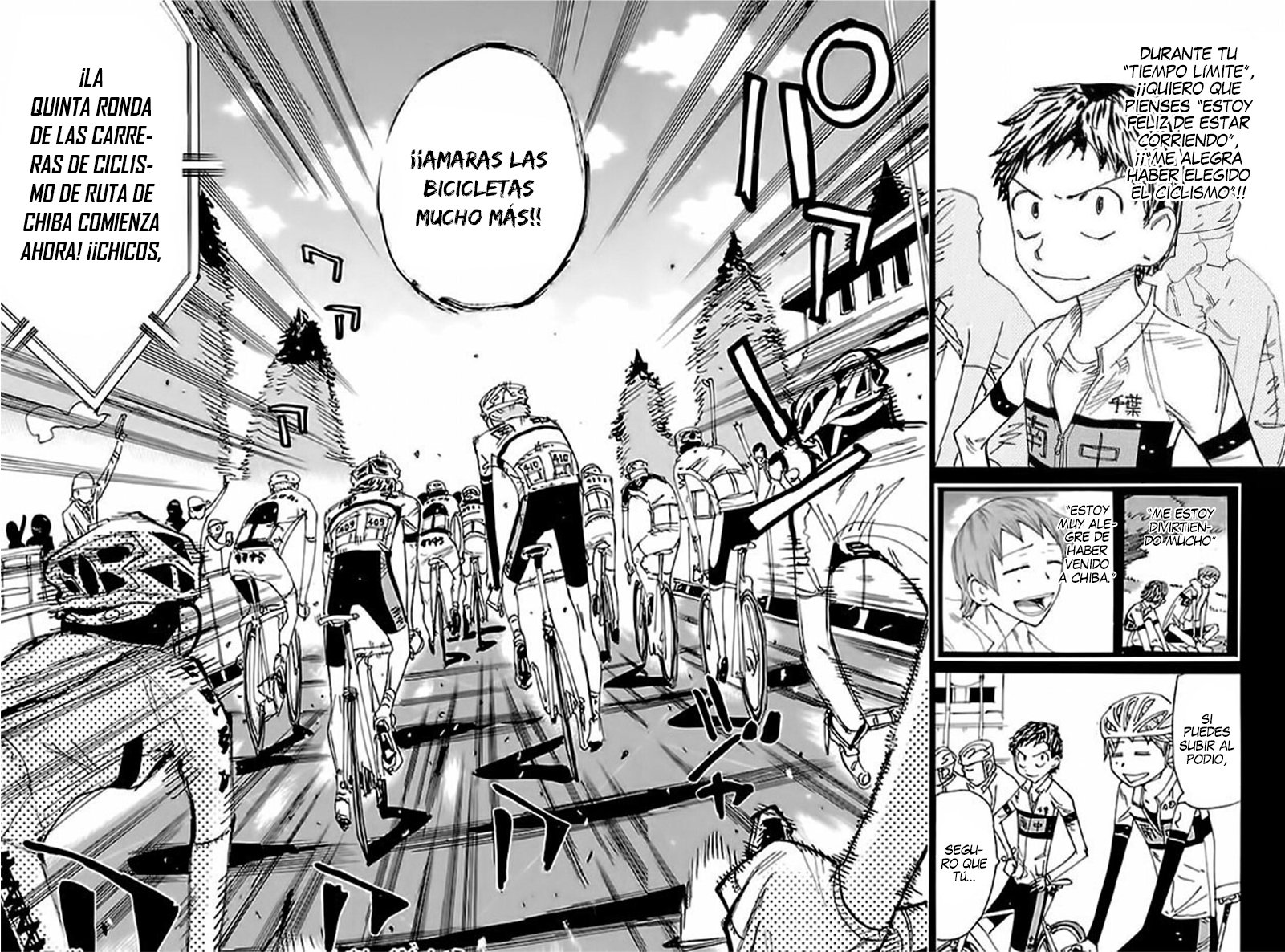 Yowamushi Pedal Capitulo 472: El premio de montaña de dos personas página 3