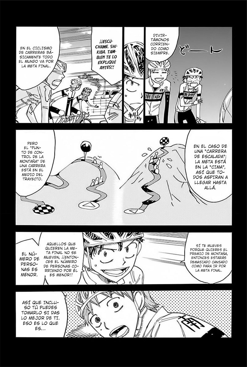 Yowamushi Pedal Capitulo 472: El premio de montaña de dos personas página 5