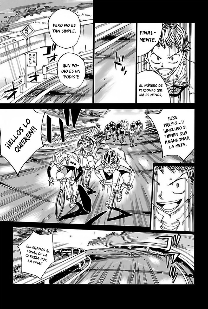 Yowamushi Pedal Capitulo 472: El premio de montaña de dos personas página 7