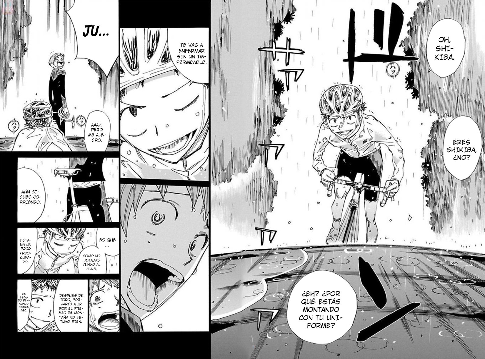 Yowamushi Pedal Capitulo 473: Lluvia helada página 10