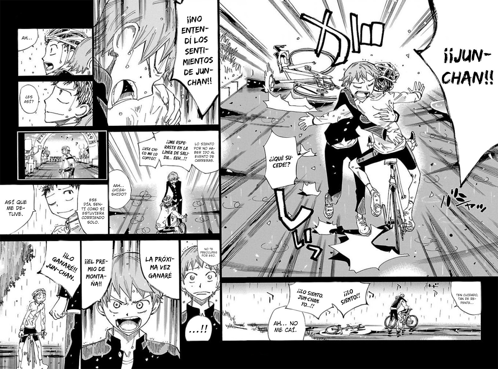 Yowamushi Pedal Capitulo 473: Lluvia helada página 11
