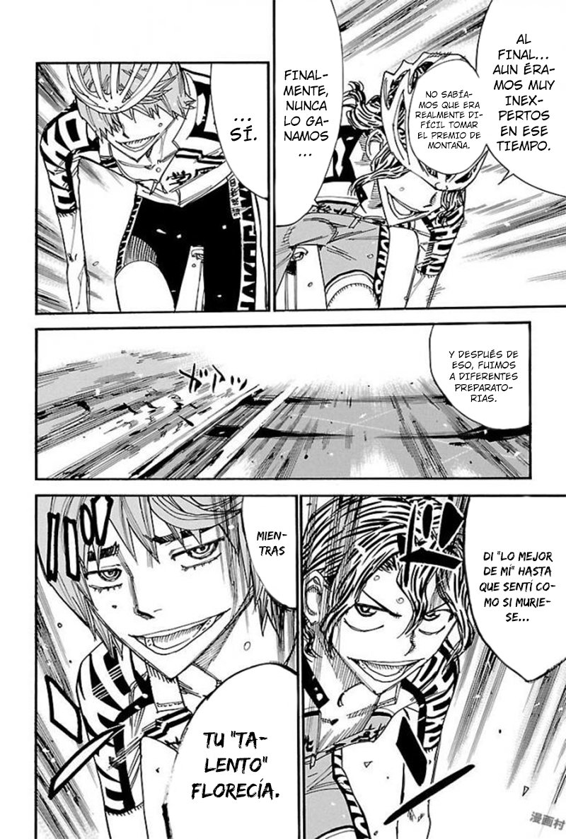 Yowamushi Pedal Capitulo 473: Lluvia helada página 14