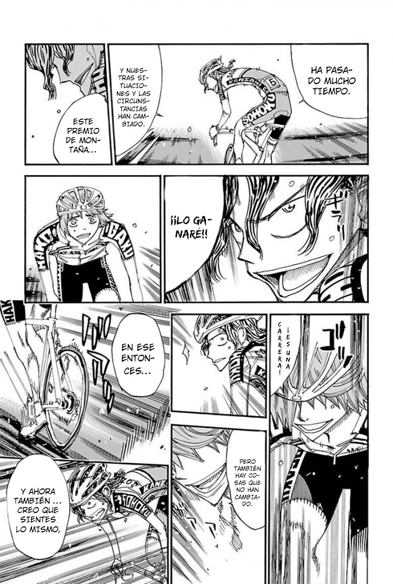 Yowamushi Pedal Capitulo 473: Lluvia helada página 15