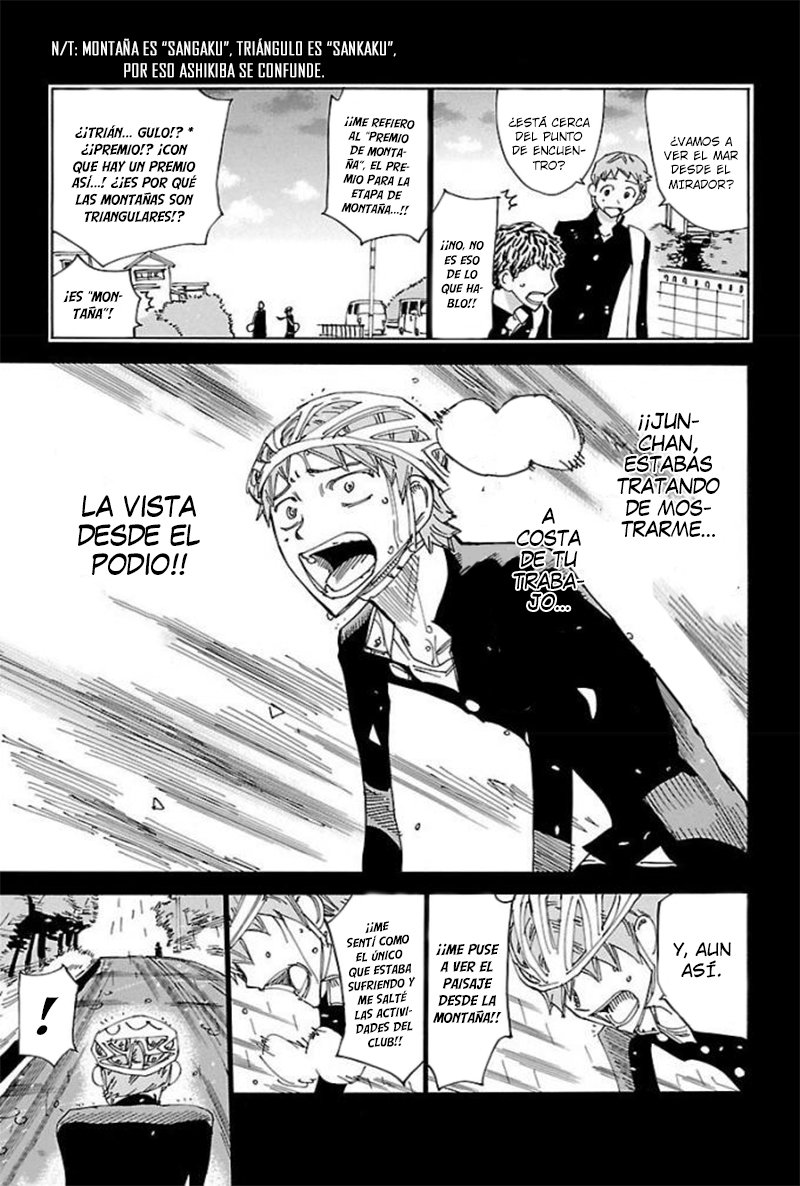 Yowamushi Pedal Capitulo 473: Lluvia helada página 5