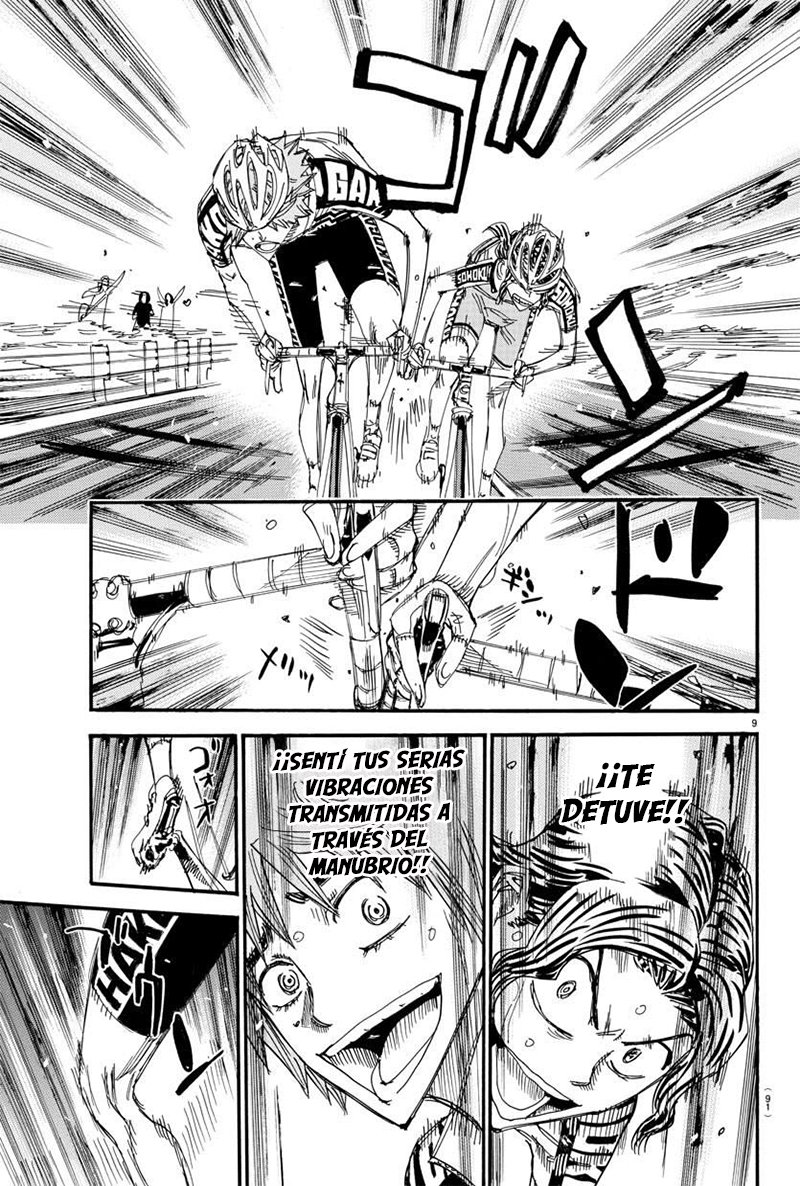 Yowamushi Pedal Capitulo 474: Vibraciones resonantes página 10