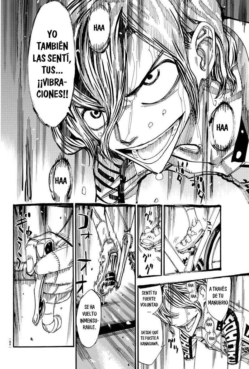 Yowamushi Pedal Capitulo 474: Vibraciones resonantes página 13