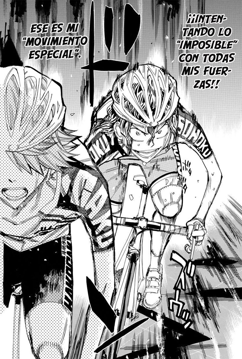 Yowamushi Pedal Capitulo 474: Vibraciones resonantes página 17