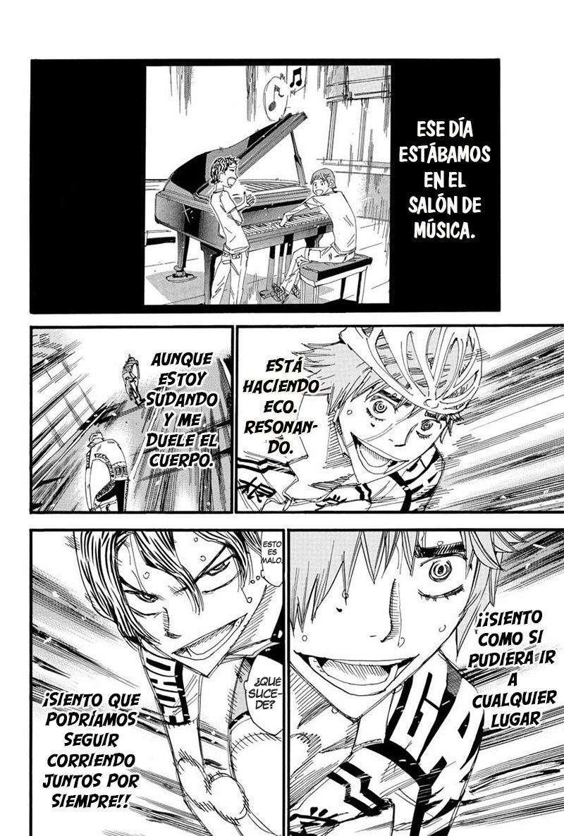 Yowamushi Pedal Capitulo 474: Vibraciones resonantes página 21